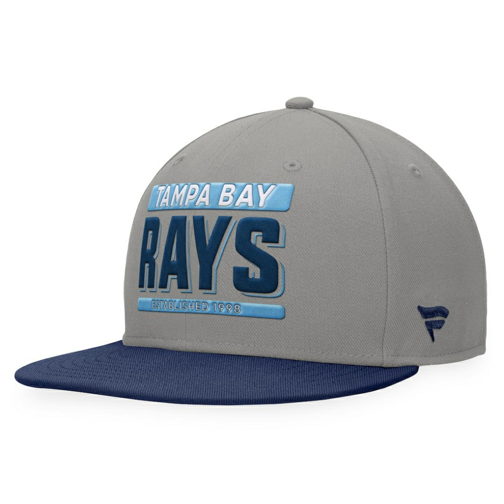 Tampa Bay Rays Fanatics Line Drive Two-Tone Snapback Hat Sale
