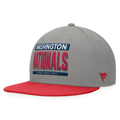 Washington Nationals Fanatics Line Drive Two-Tone Snapback Hat Clearance
