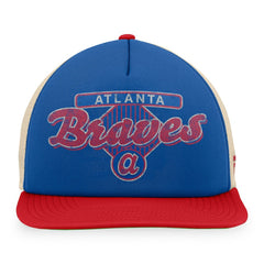Atlanta Braves Fanatics Cooperstown Collection Talley Foam Trucker Snapback Hat Near Me