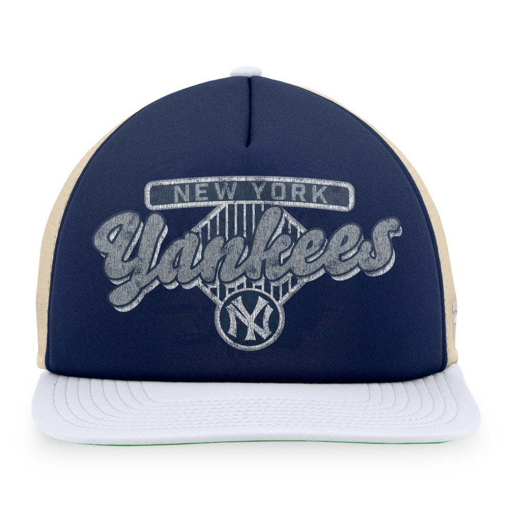 New York Yankees Fanatics Cooperstown Collection Talley Foam Trucker Snapback Hat On Sale