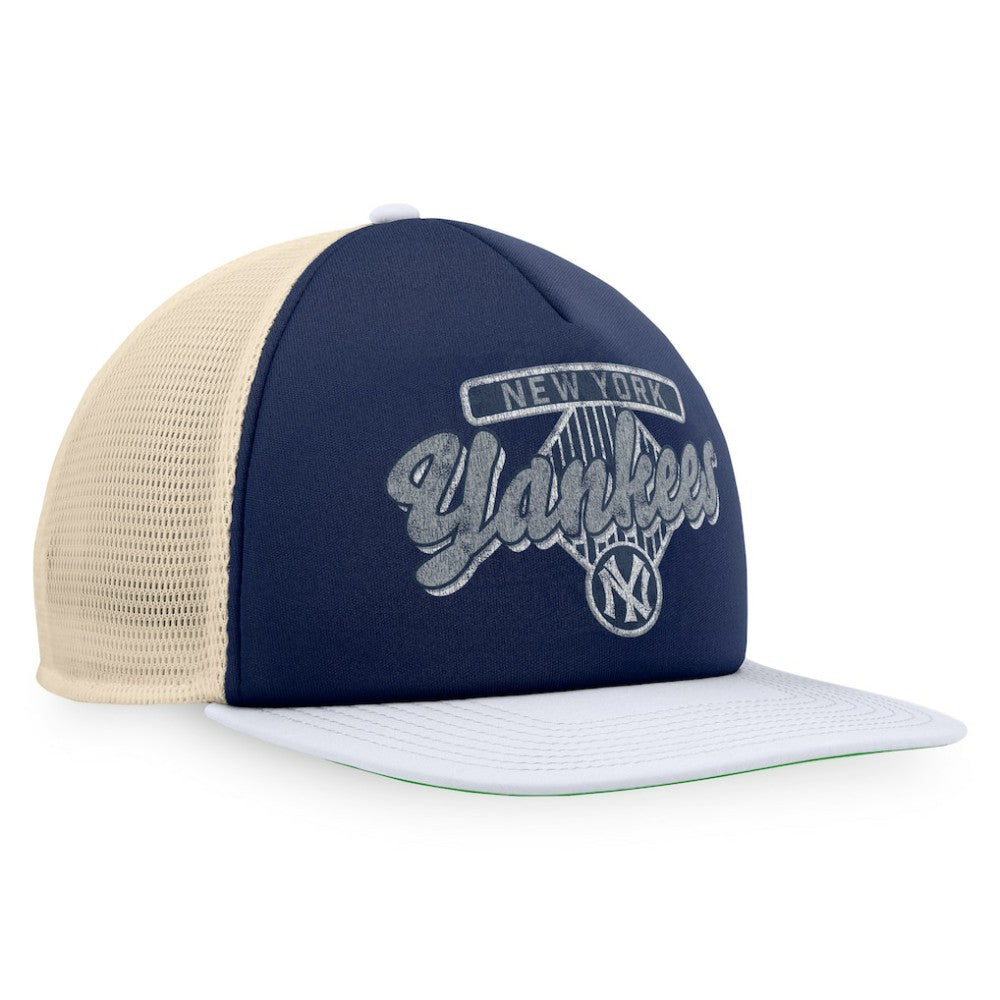 New York Yankees Fanatics Cooperstown Collection Talley Foam Trucker Snapback Hat On Sale