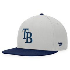 Tampa Bay Rays Fanatics Glory Days Two-Tone Snapback Hat Lifestyle