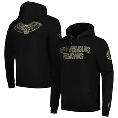 NBA - New Orleans Pelicans Pro Standard Black & Gold Pullover Hoodie