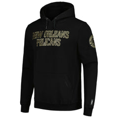 NBA - New Orleans Pelicans Pro Standard Black & Gold Pullover Hoodie
