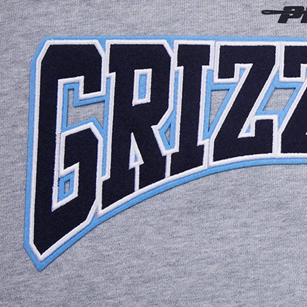 NBA - Memphis Grizzlies Pro Standard Crest Emblem Pullover Sweatshirt - Heather Gray