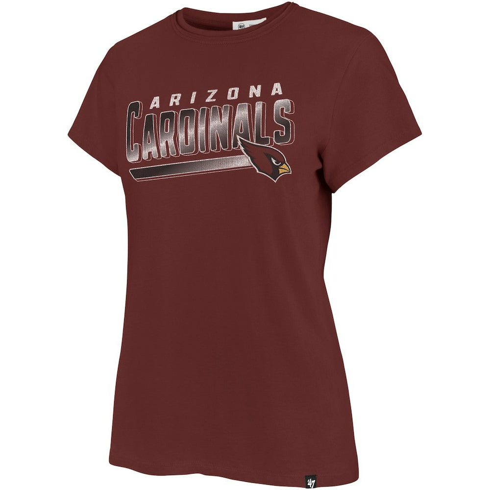 Arizona Cardinals '47 Women's Pep Up Frankie T-Shirt Cardinal - 47 brand