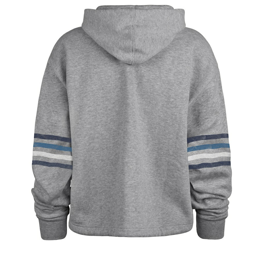 Dallas Cowboys '47 Women's Upland Bennett Pullover Hoodie Heather Gray - 47 brand