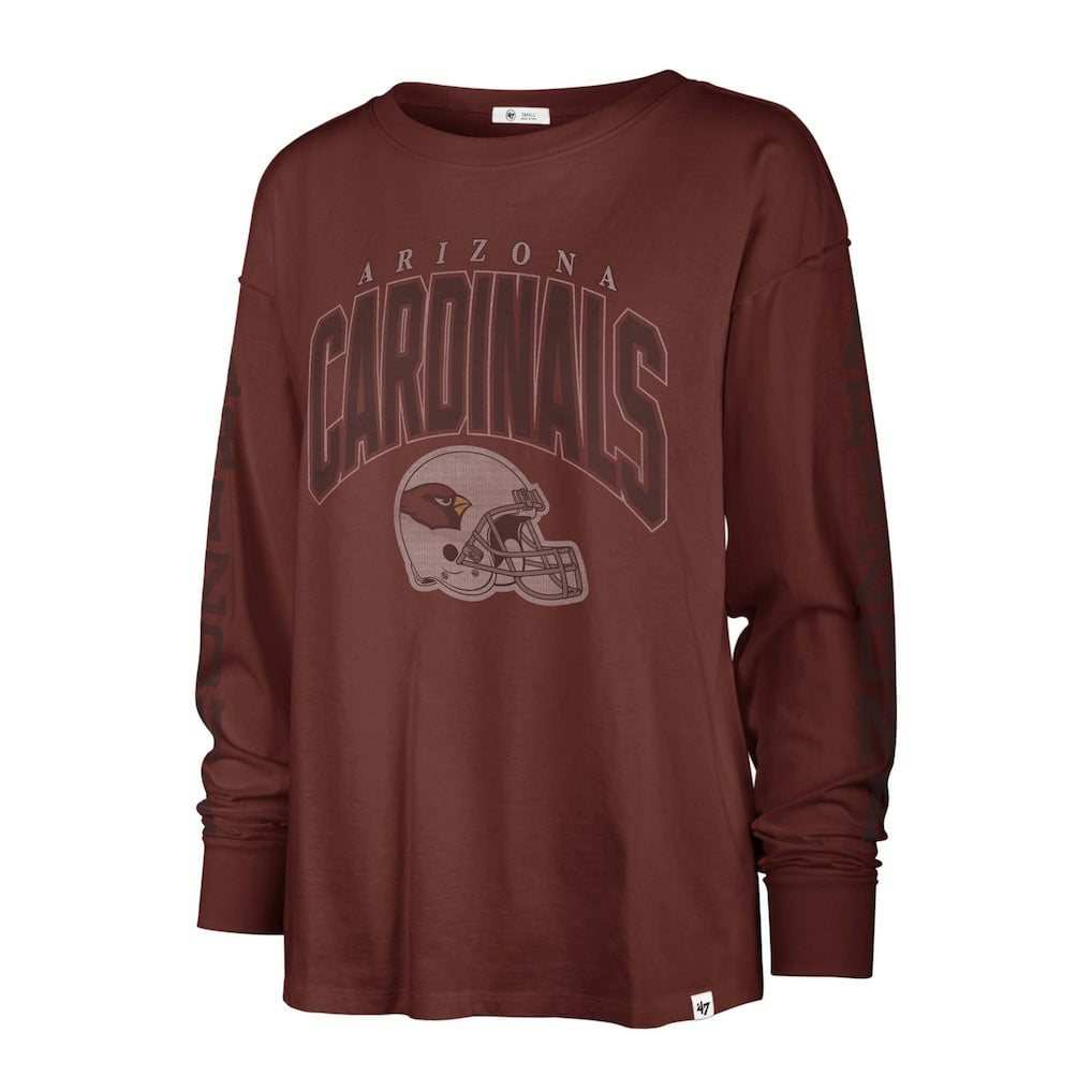 Arizona Cardinals '47 Women's Tom Cat Lightweight Long Sleeve T-Shirt Cardinal - 47 brand