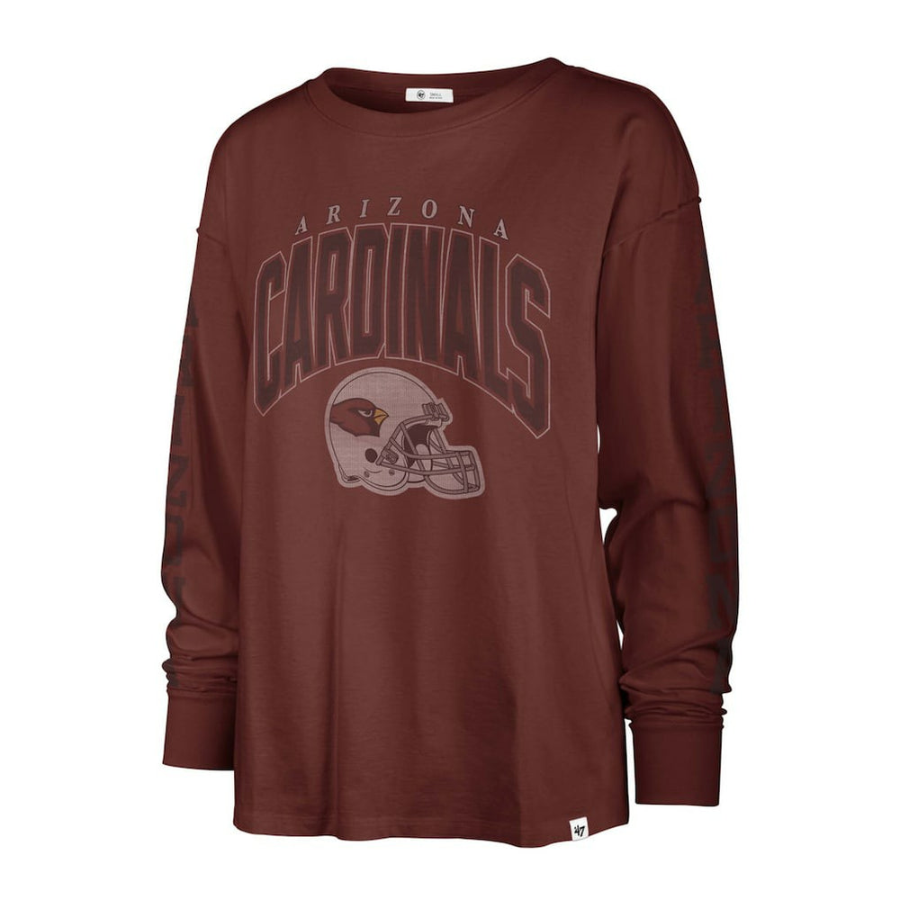Arizona Cardinals '47 Women's Tom Cat Lightweight Long Sleeve T-Shirt Cardinal - 47 brand