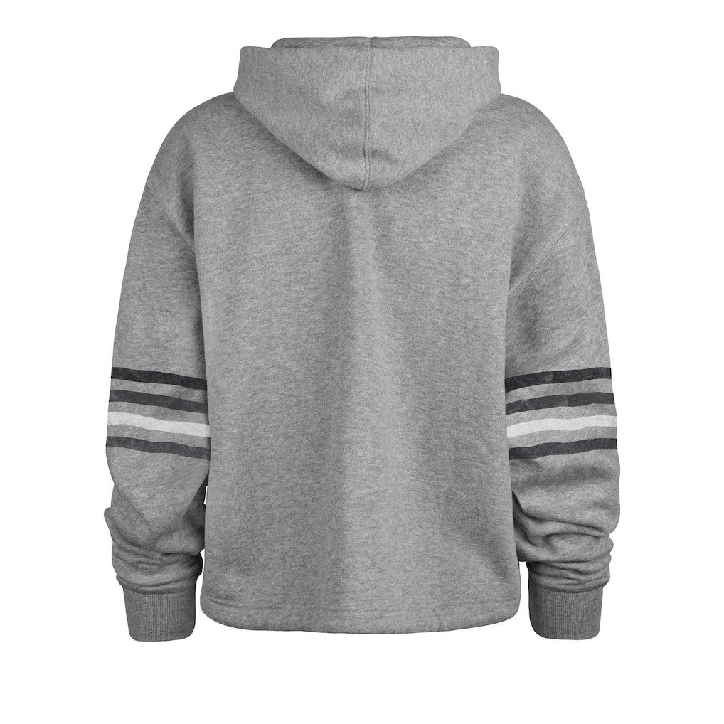 Las Vegas Raiders '47 Women's Upland Bennett Pullover Hoodie Heather Gray - 47 brand