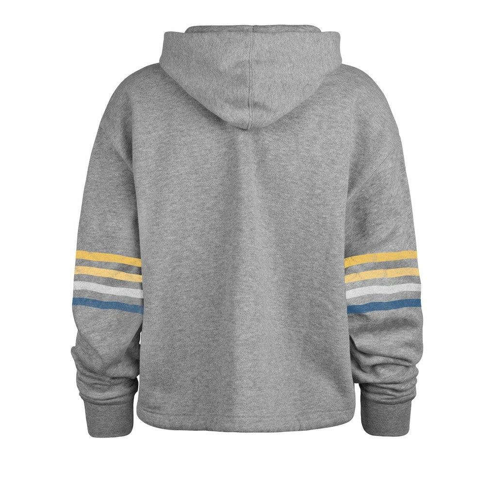 Los Angeles Rams '47 Women's Upland Bennett Pullover Hoodie Heather Gray - 47 brand