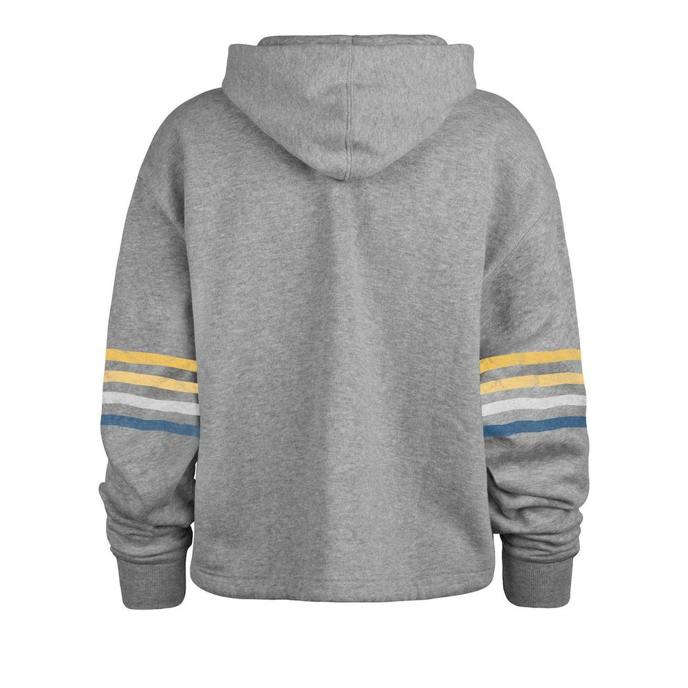Los Angeles Rams '47 Women's Upland Bennett Pullover Hoodie Heather Gray - 47 brand