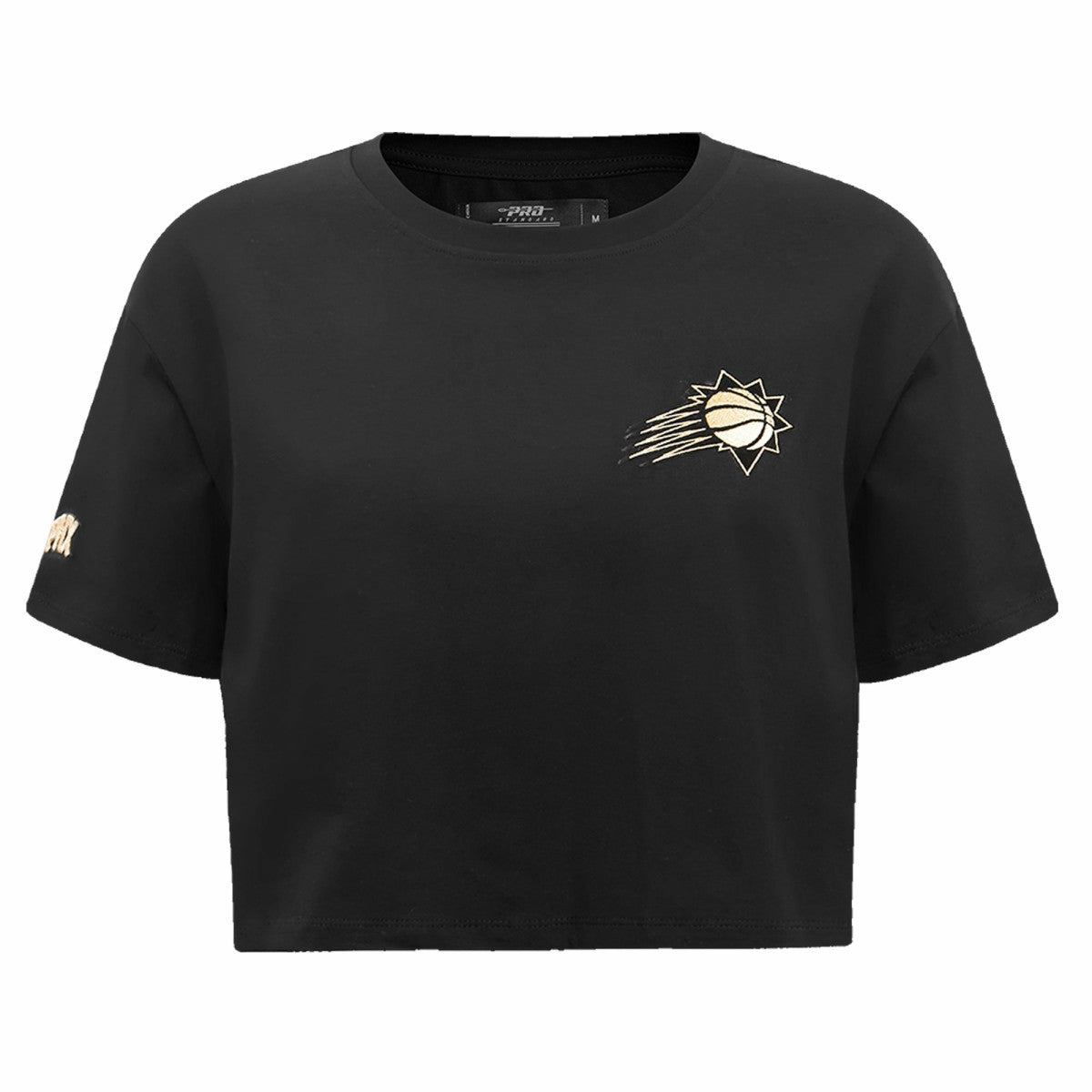 NBA - Phoenix Suns Pro Standard Women's Holiday Glam Boxy T-Shirt - Black