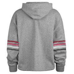 Arizona Cardinals '47 Women's Upland Bennett Pullover Hoodie Heather Gray - 47 brand
