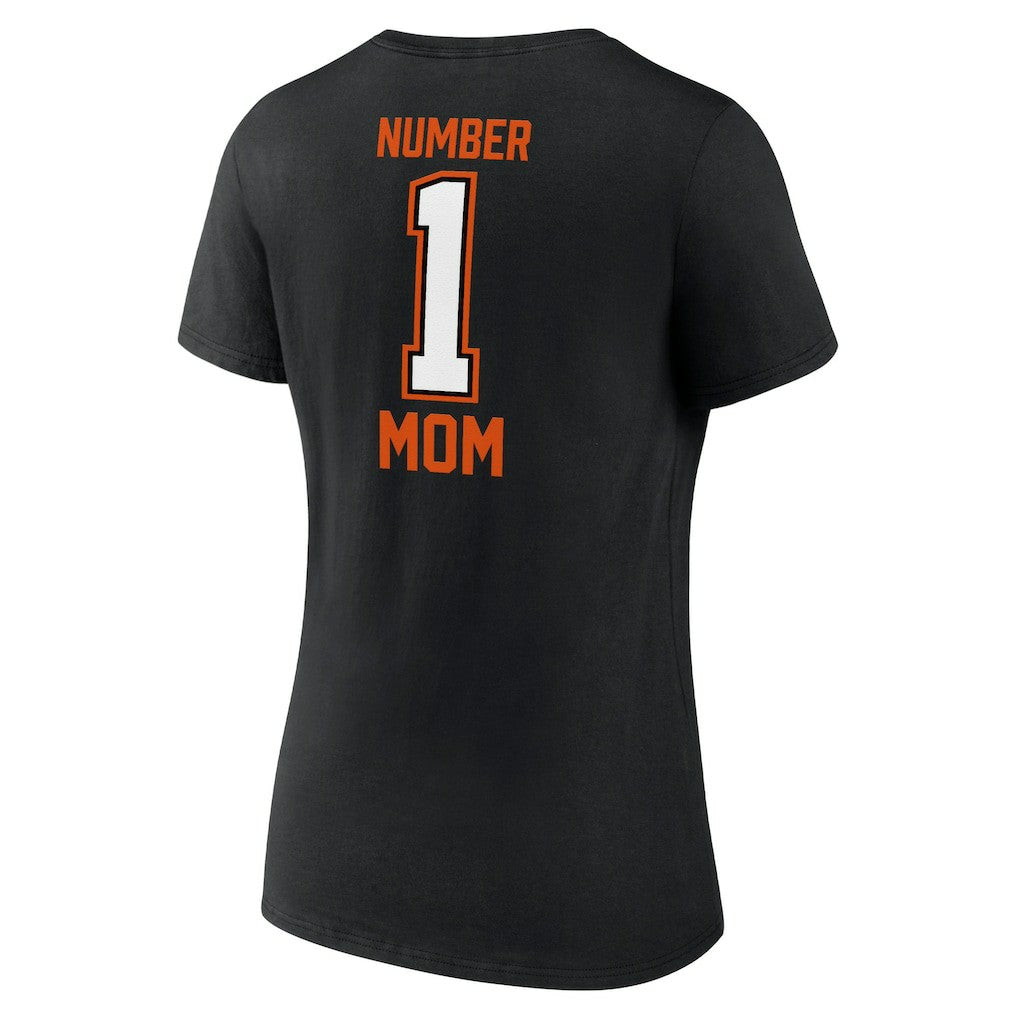 Cincinnati Bengals Women's Mother's Day V-Neck T-Shirt Black - Fanatics