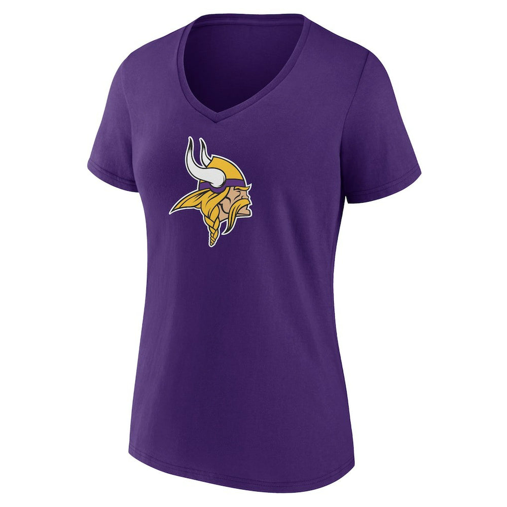 Minnesota Vikings Women's Mother's Day V-Neck T-Shirt Purple - Fanatics