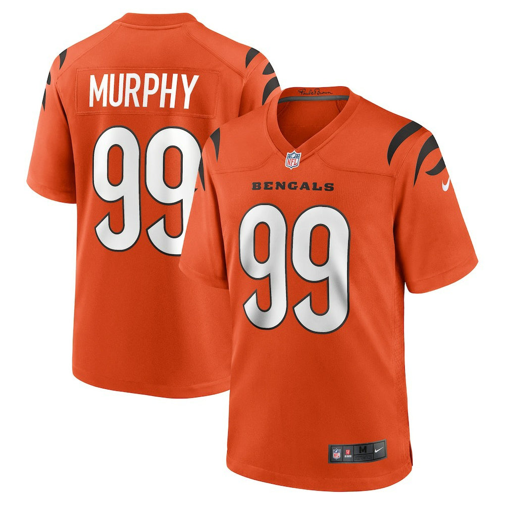 Myles Murphy Cincinnati Bengals Alternate Game Jersey Orange - Nike