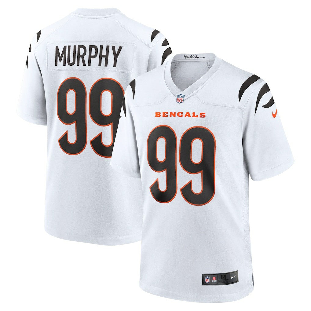 Myles Murphy Cincinnati Bengals Team Game Jersey White - Nike