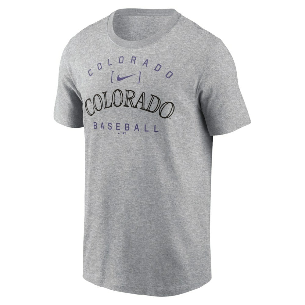 Colorado Rockies Nike Home Team Athletic Arch T-Shirt Sale