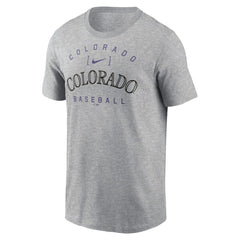 Colorado Rockies Nike Home Team Athletic Arch T-Shirt Sale