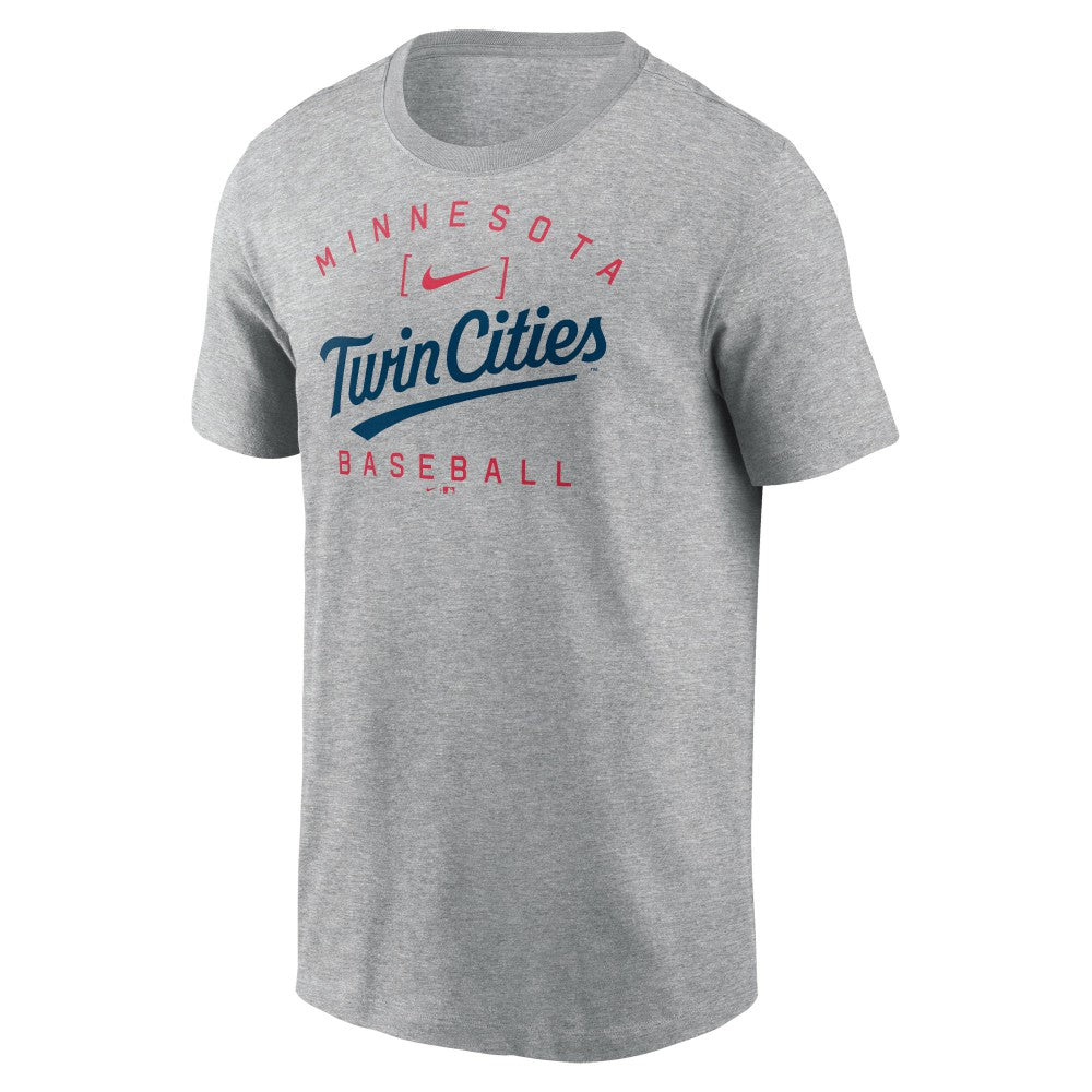 Minnesota Twins Nike Home Team Athletic Arch T-Shirt On Sale