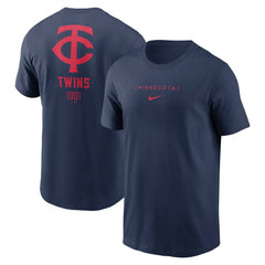 Minnesota Twins Nike Large Logo Back Stack T-Shirt Online