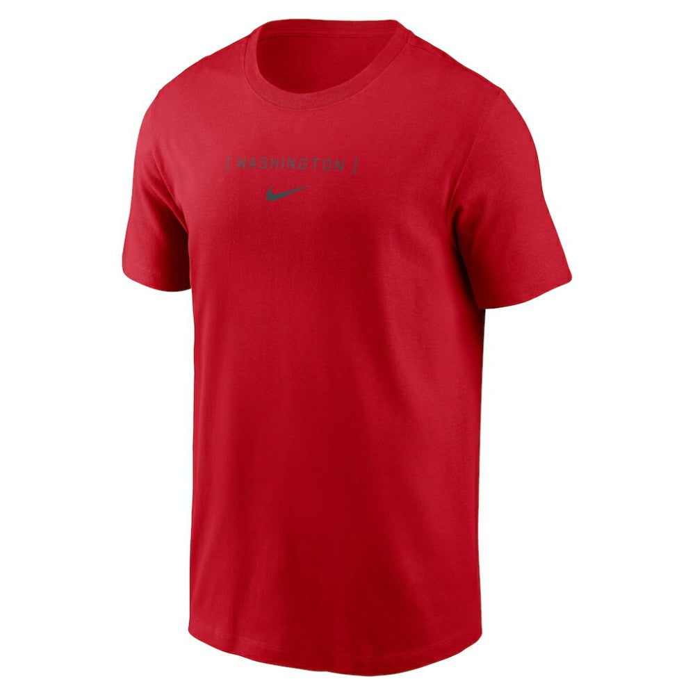 Washington Nationals Nike Large Logo Back Stack T-Shirt Lifestyle