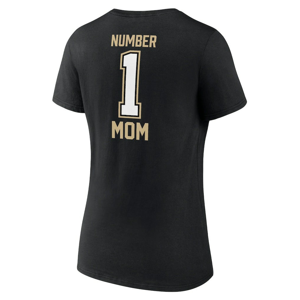 New Orleans Saints Women's Mother's Day V-Neck T-Shirt Black - Fanatics