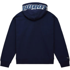 Dallas Cowboys Women's Gridiron Classics Big Face 7.0 Pullover Hoodie Navy - Mitchell & Ness