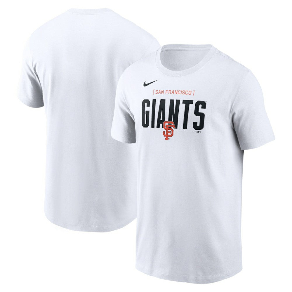 San Francisco Giants Nike Home Team Bracket Stack T-Shirt Lifestyle