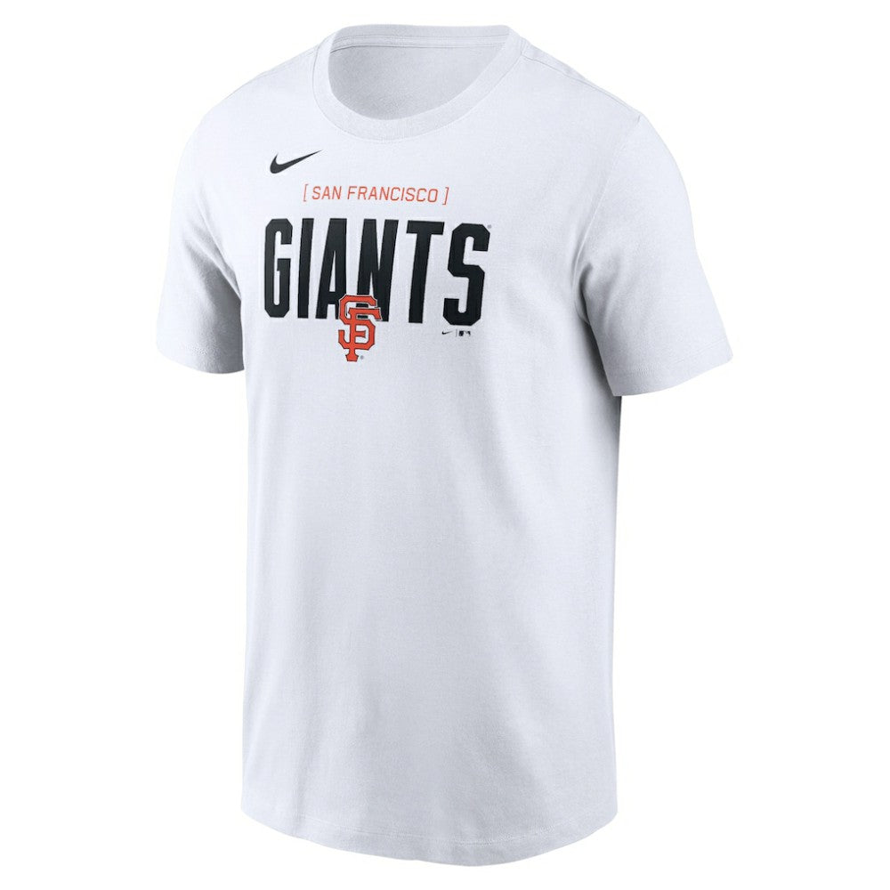 San Francisco Giants Nike Home Team Bracket Stack T-Shirt Lifestyle
