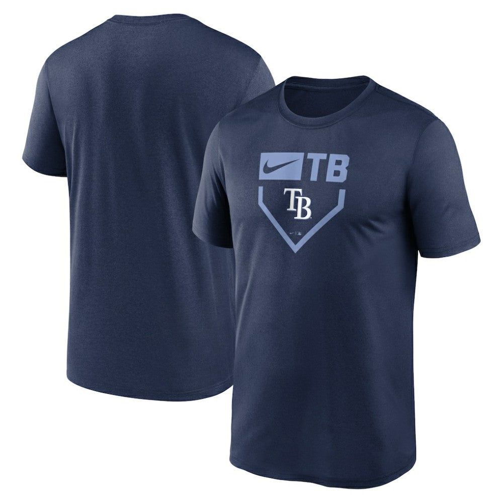 Tampa Bay Rays Nike Home Plate Icon Legend Performance T-Shirt Near Me