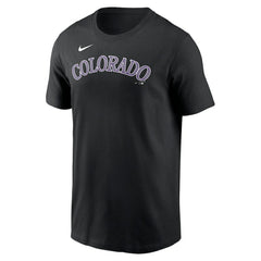 Colorado Rockies Nike Fuse Wordmark T-Shirt discount
