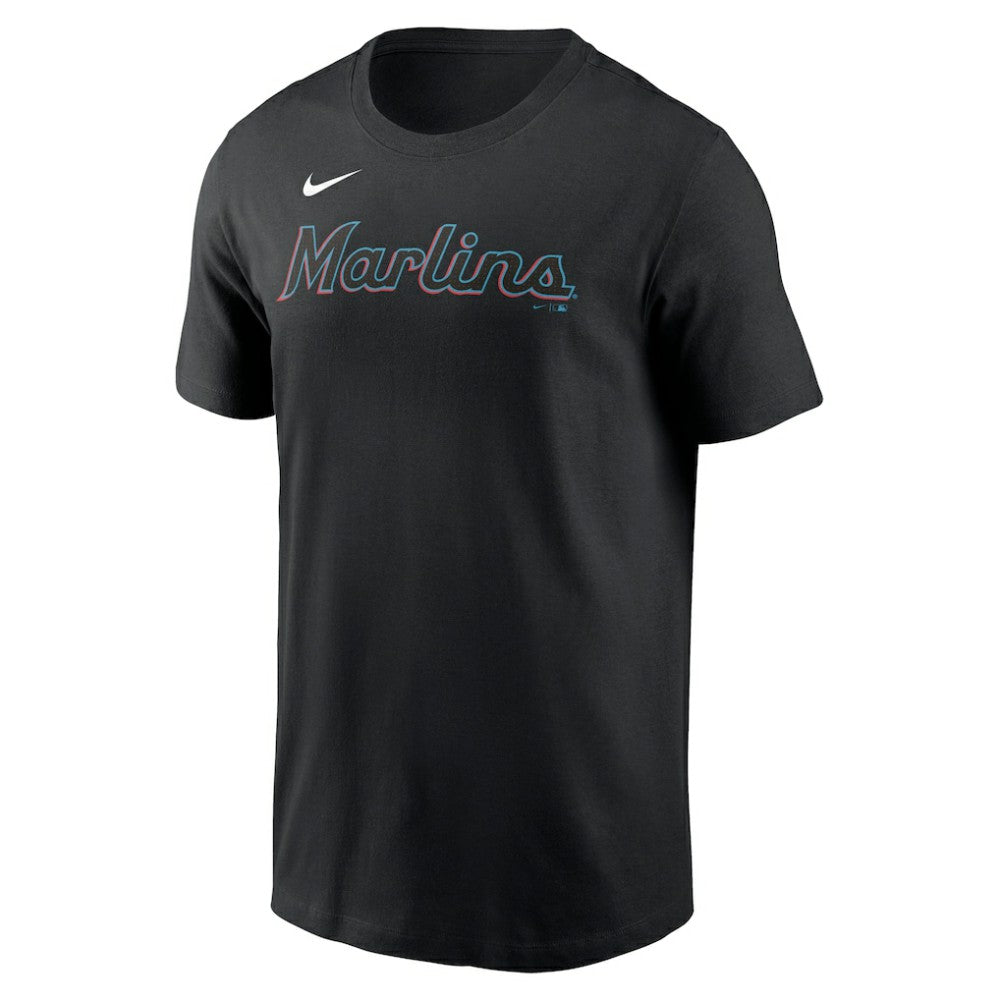 Miami Marlins Nike Fuse Wordmark T-Shirt Clearance
