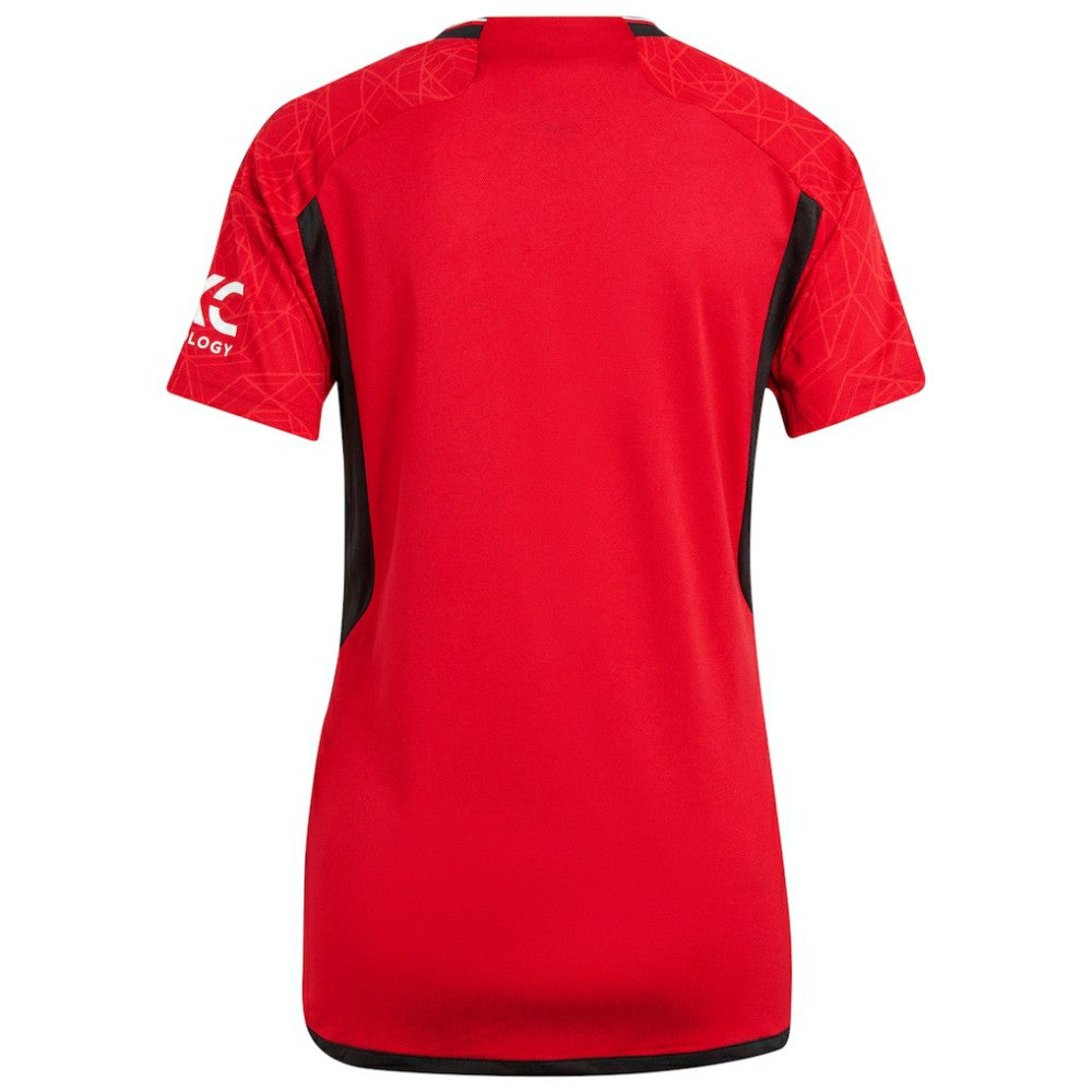 Adidas Manchester United Women's 2023/24 Home Replica Jerseys - Red