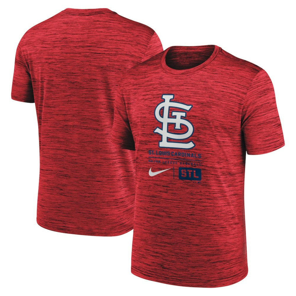 St. Louis Cardinals Nike Large Logo Velocity T-Shirt Lifestyle