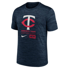 Minnesota Twins Nike Large Logo Velocity T-Shirt Sale