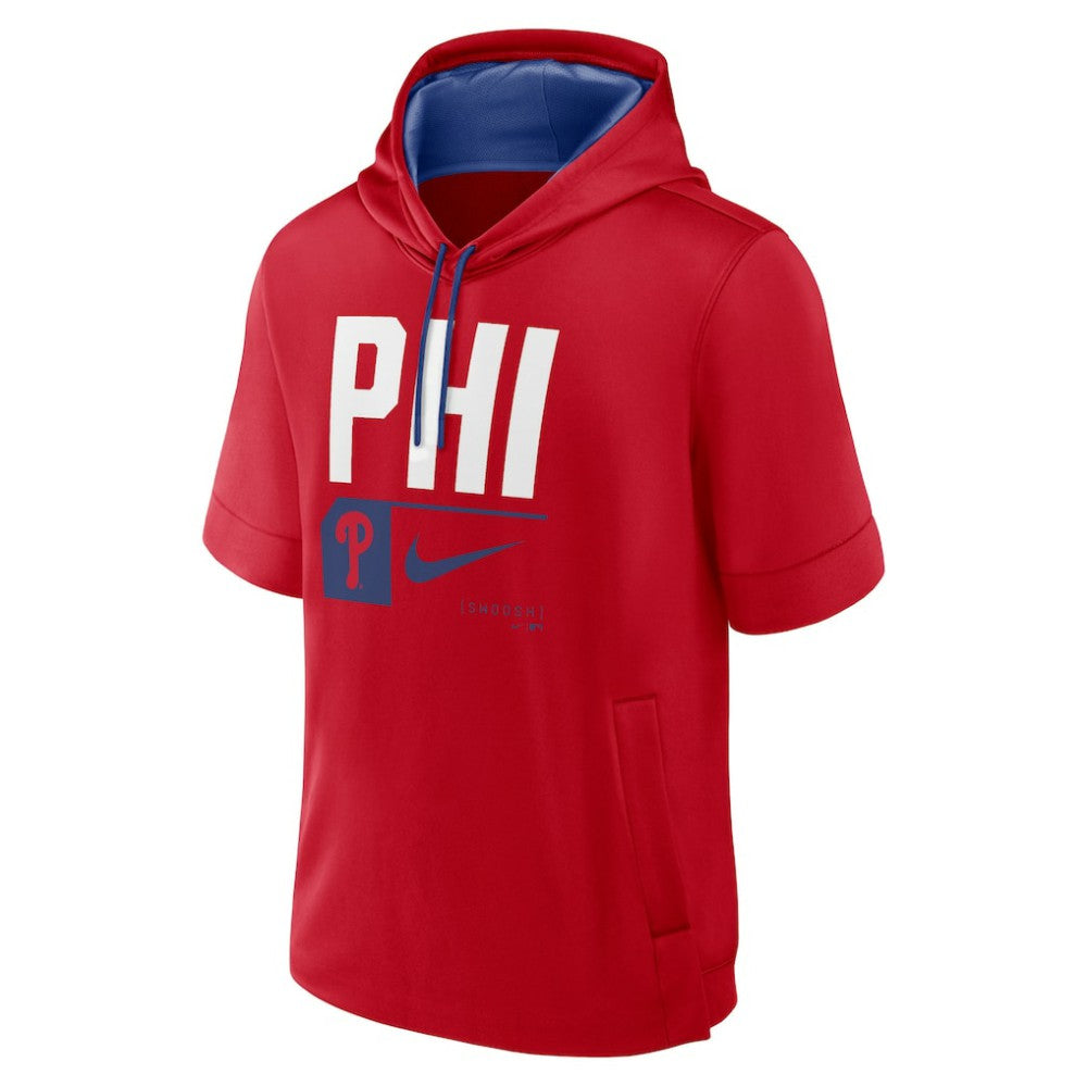 Philadelphia Phillies Nike Tri Code Lockup Short Sleeve Pullover Hoodie for sale
