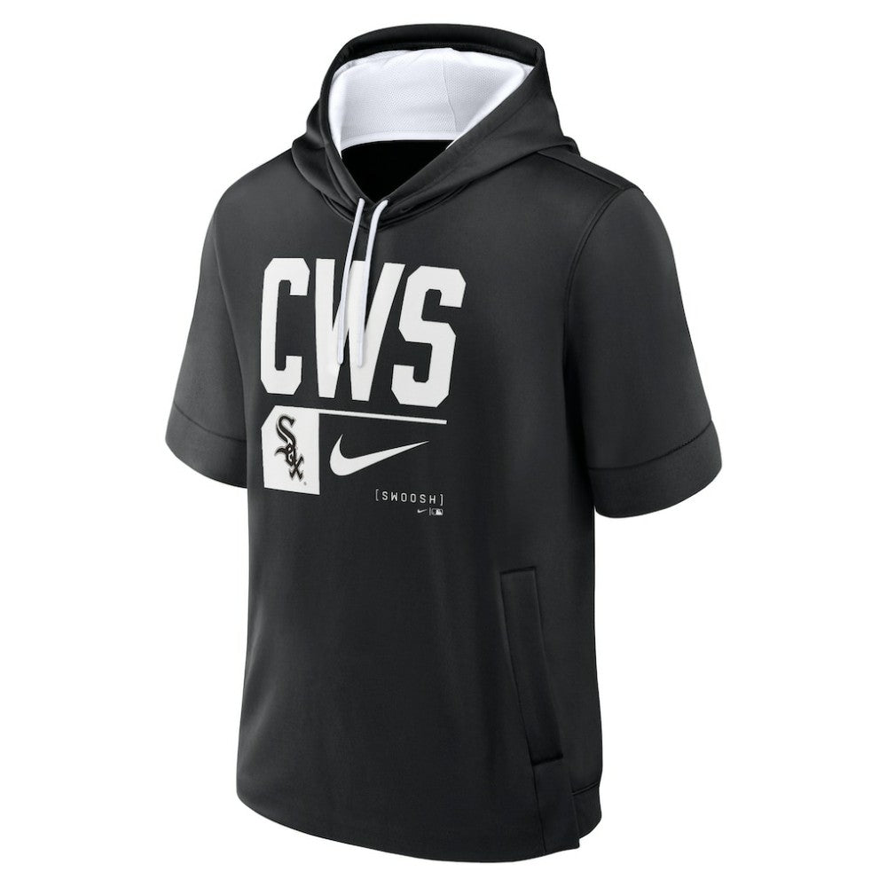 Chicago White Sox Nike Tri Code Lockup Short Sleeve Pullover Hoodie Lifestyle