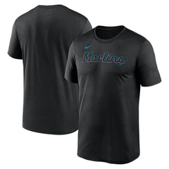 Miami Marlins Nike Legend Fuse Wordmark T-Shirt  for sale
