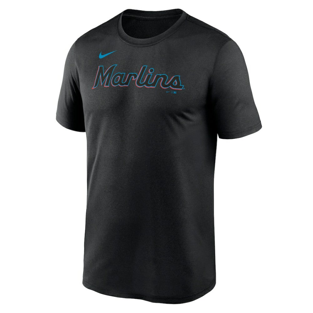 Miami Marlins Nike Legend Fuse Wordmark T-Shirt  for sale
