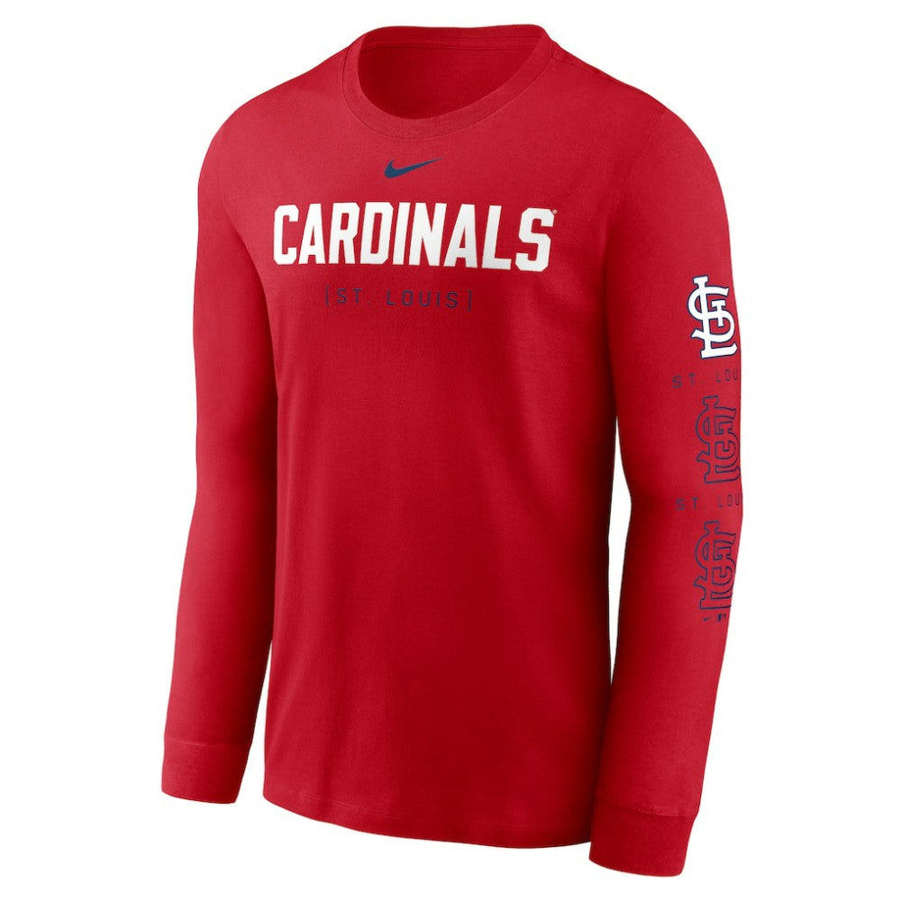 St. Louis Cardinals Nike Repeater Long Sleeve T-Shirt On Sale