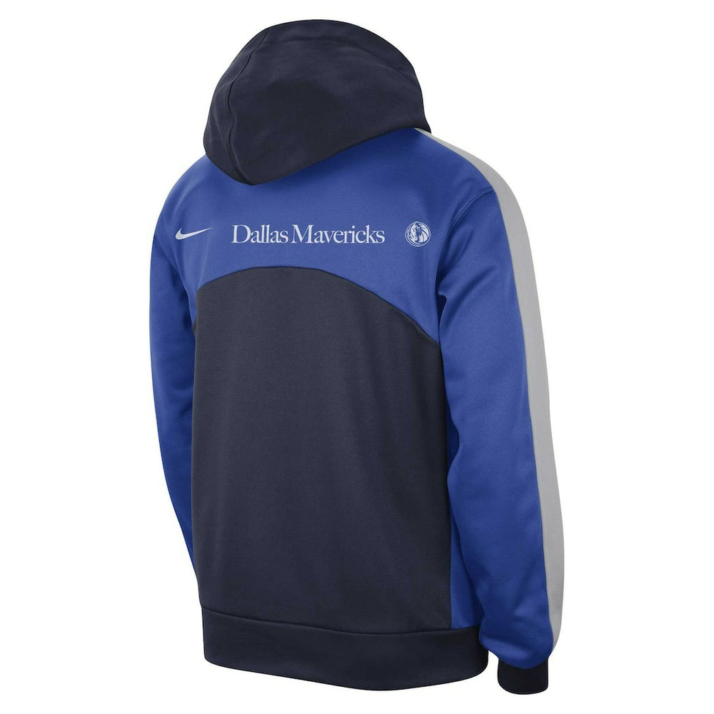 Nike - Dallas Mavericks Authentic Starting Five Force Performance Pullover Hoodie - Navy/Blue