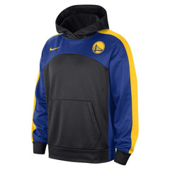 Nike - Golden State Warriors Authentic Starting Five Force Performance Pullover Hoodie - Black/Royal