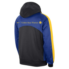 Nike - Golden State Warriors Authentic Starting Five Force Performance Pullover Hoodie - Black/Royal