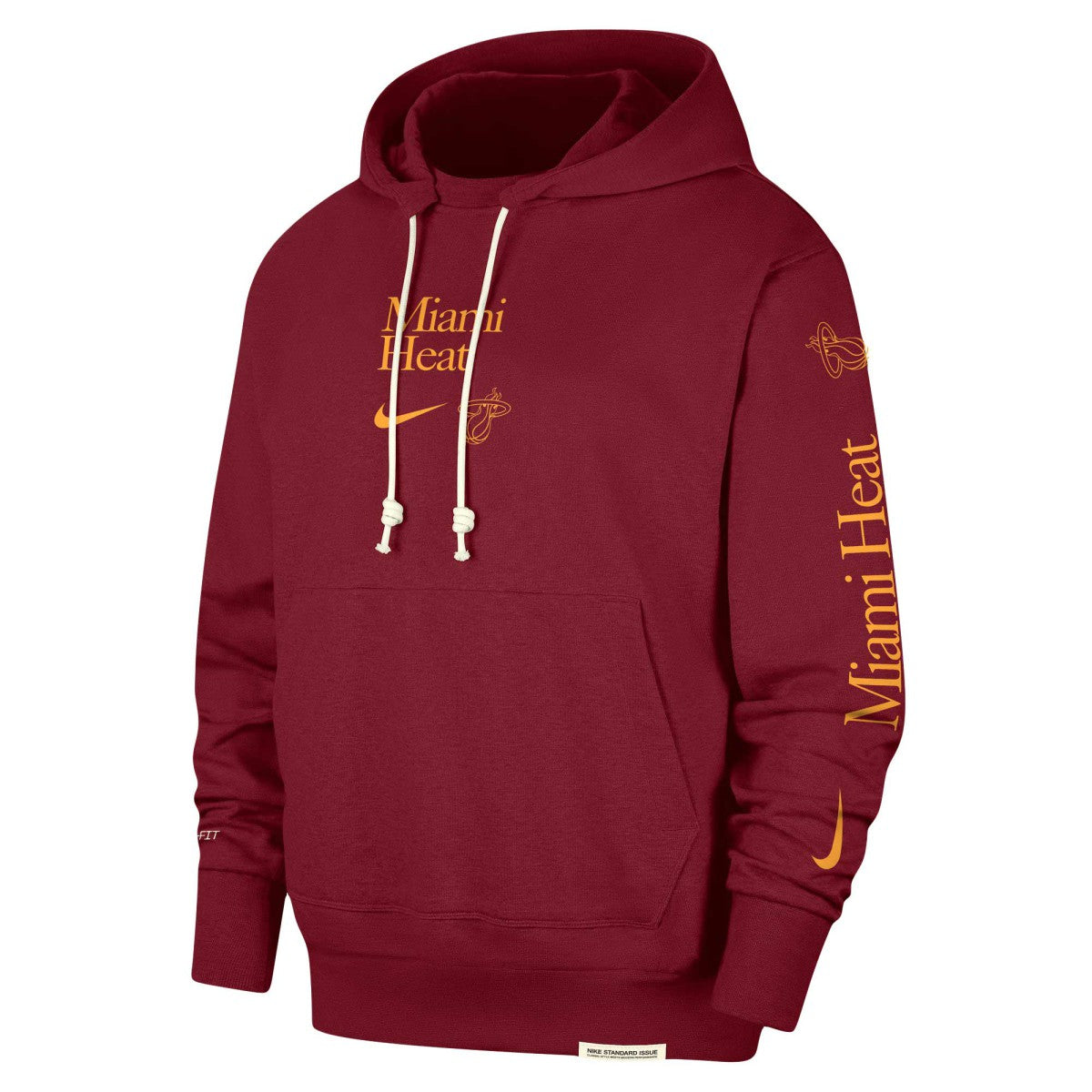 Nike - Miami Heat Authentic Performance Pullover Hoodie - Red