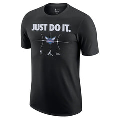 Nike - Charlotte Hornets Just Do It T-Shirt - Black
