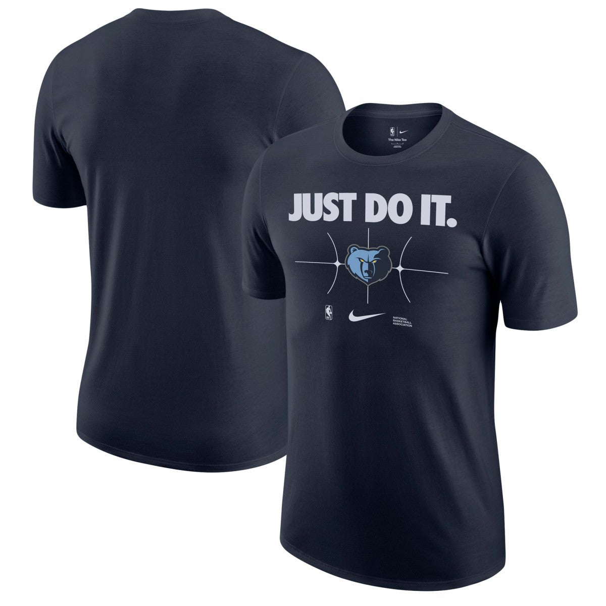 Nike - Memphis Grizzlies Just Do It T-Shirt - Navy