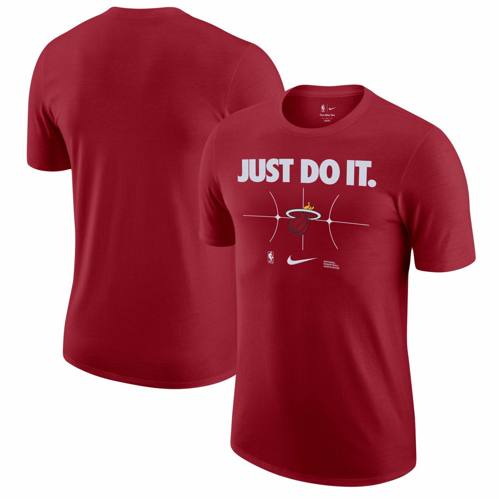 Nike - Miami Heat Just Do It T-Shirt - Red