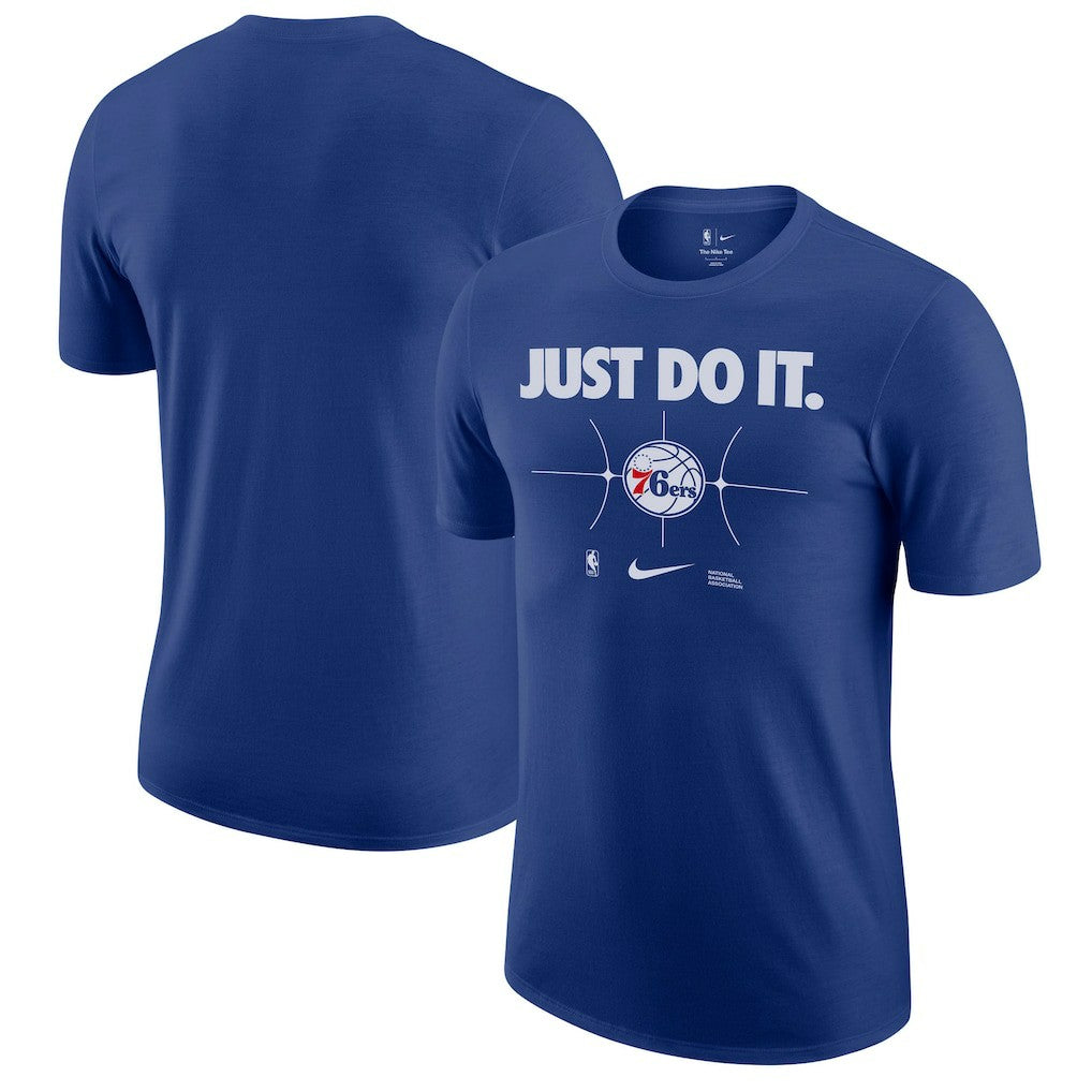 Nike - Philadelphia 76ers Just Do It T-Shirt - Royal